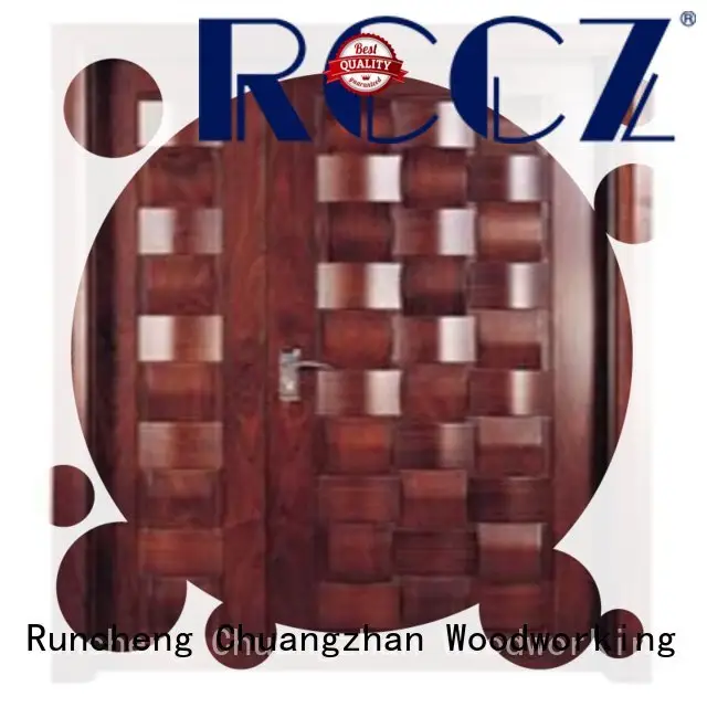 Runcheng Chuangzhan durability double door company for villas 1