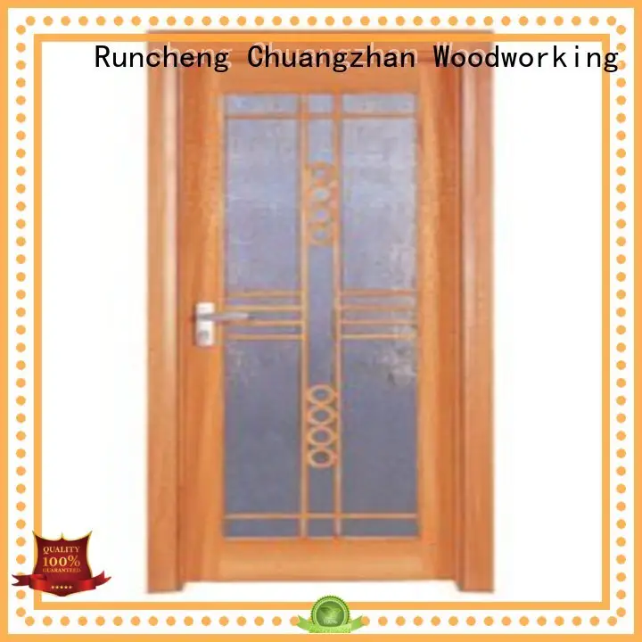 Runcheng Chuangzhan door wooden double glazed doors for business for villas 1