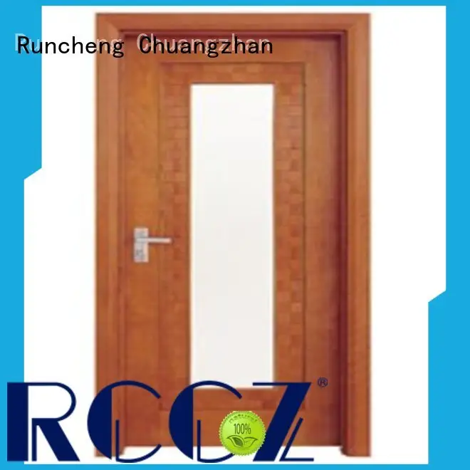 Runcheng Chuangzhan durability white glazed interior doors company for homes 1
