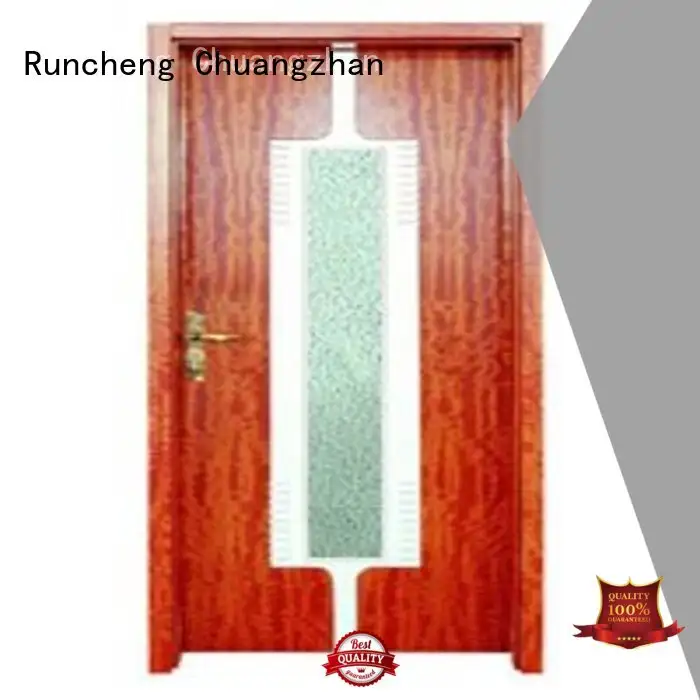 Runcheng Chuangzhan high-grade double glazed interior doors manufacturers for offices 1