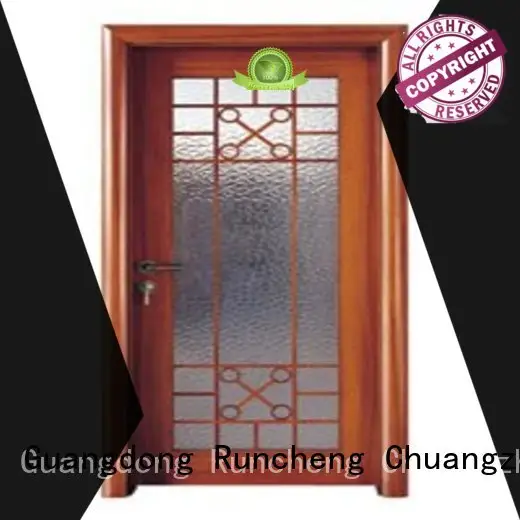Runcheng Chuangzhan glazed wooden double glazed doors for business for homes 1