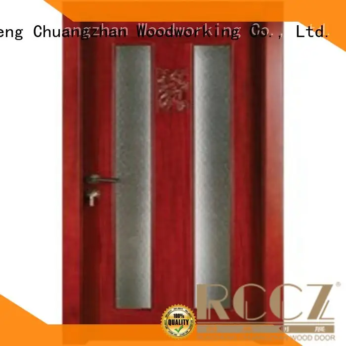 high-grade wooden glazed internal doors door factory for villas 1