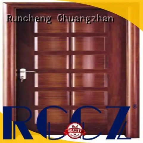 durability wood grain steel door steel series for indoor 1