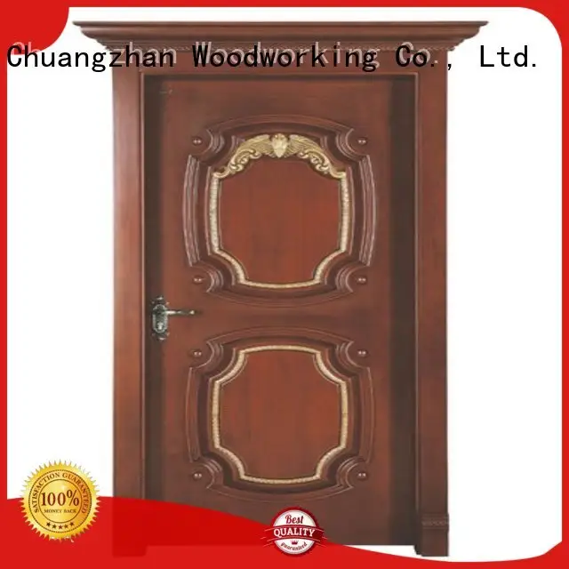 Runcheng Chuangzhan reliable interior wooden door with solid wood manufacturer for villas 1