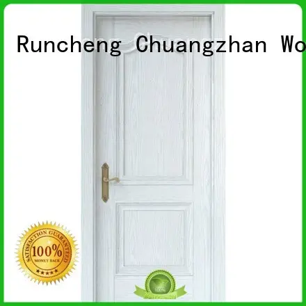 Runcheng Chuangzhan eco-friendly solid mdf interior doors Supply for indoor 1
