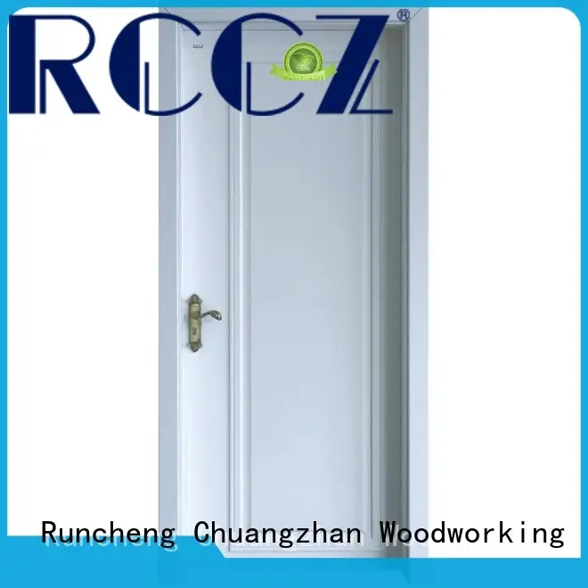 eco-friendly solid core mdf interior doors wooden Supply for hotels 1