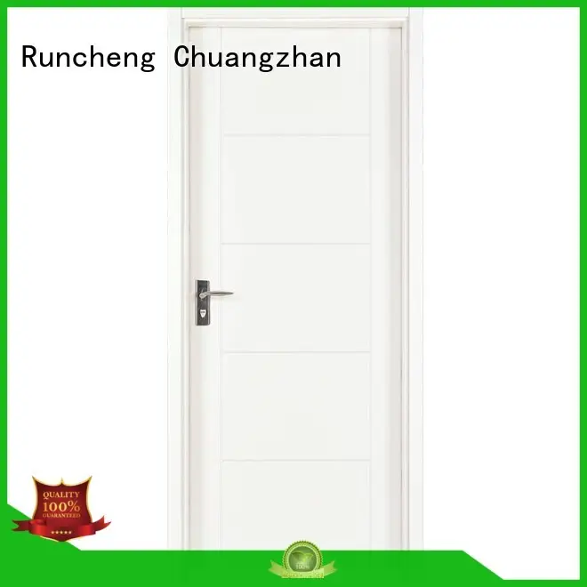 Runcheng Chuangzhan door solid core mdf interior doors Suppliers for hotels 1