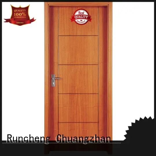 attractive solid wood door designs wooden Suppliers for offices 1