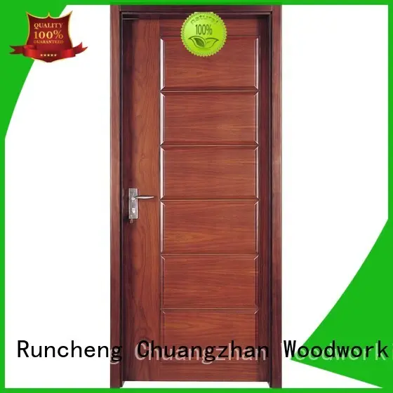 Runcheng Chuangzhan high-grade solid wood composite doors Suppliers for indoor 1