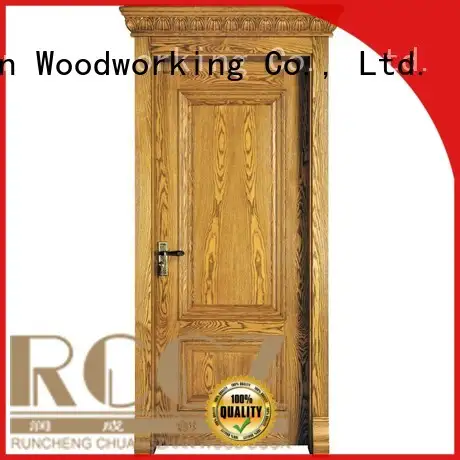 Runcheng Chuangzhan professional wood composite door Suppliers for villas 1