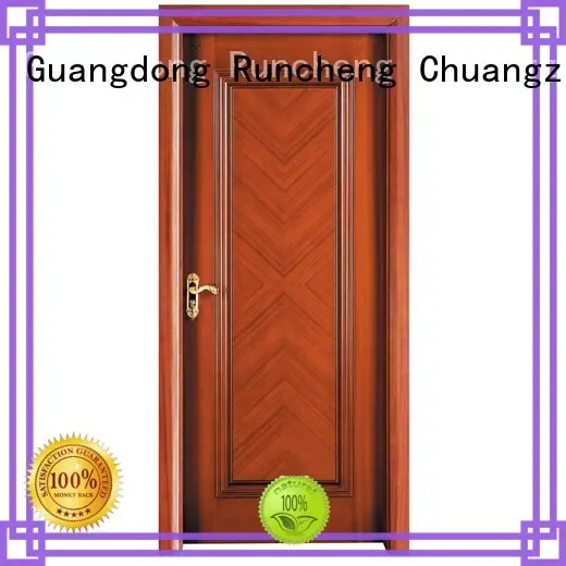 Runcheng Chuangzhan dedicated wood effect composite door Suppliers for offices 1