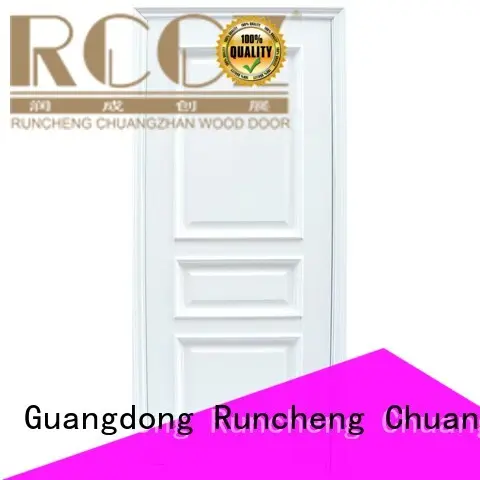 Runcheng Chuangzhan veneer solid wood door designs factory for offices 1