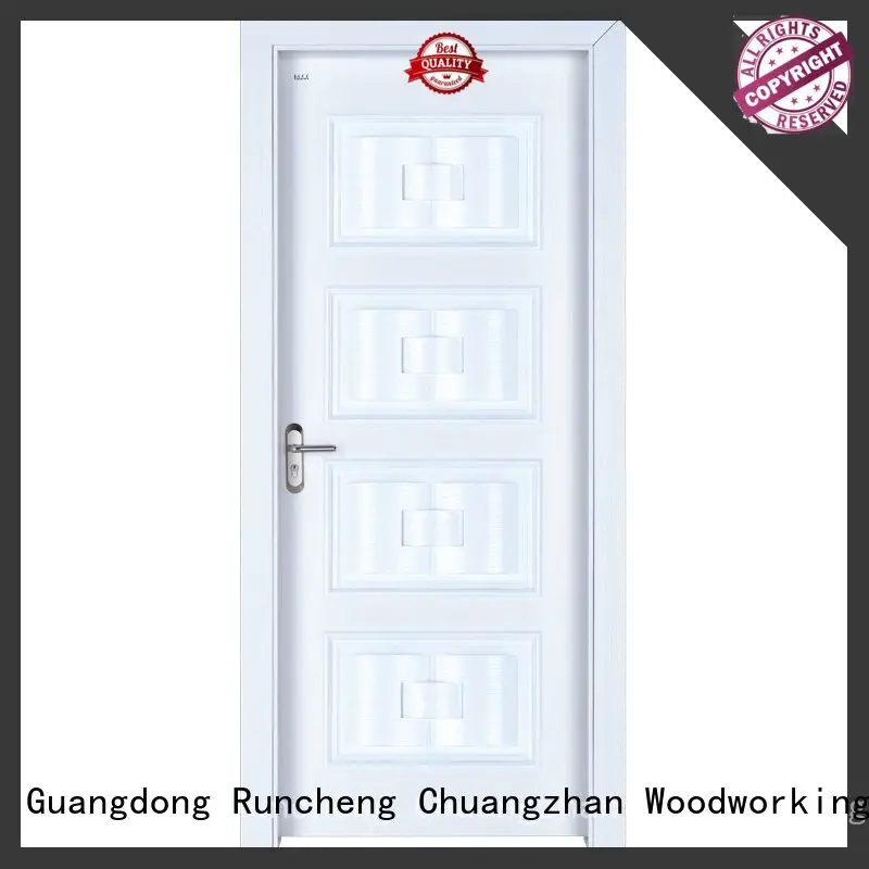 Runcheng Chuangzhan design wood effect composite door Suppliers for offices 1
