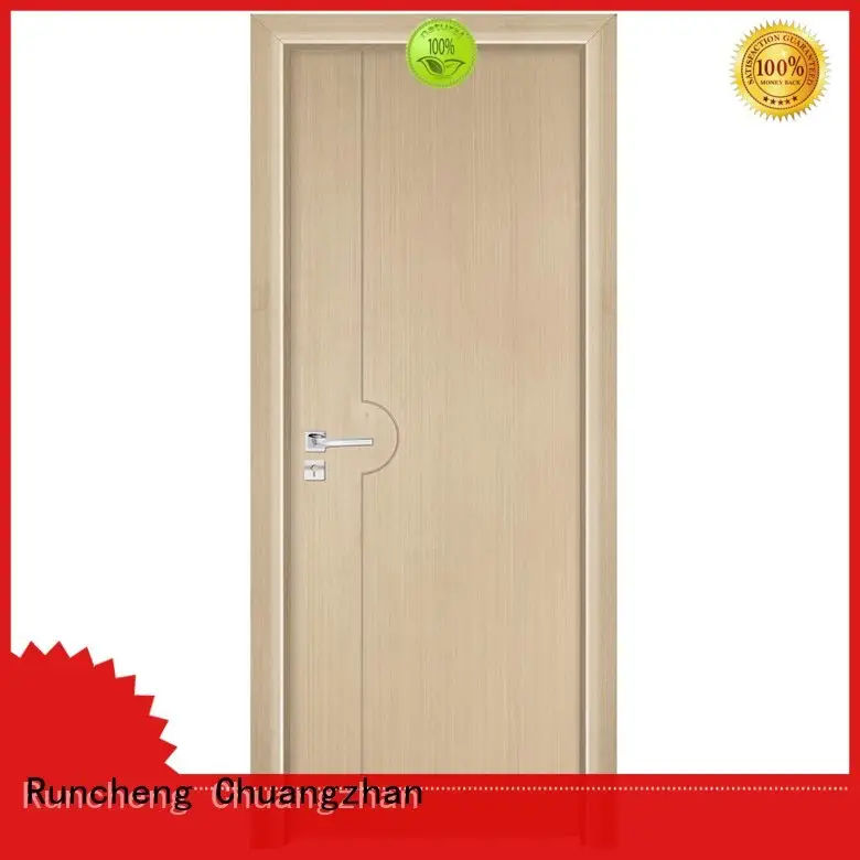 Runcheng Chuangzhan eco-friendly solid composite wooden door company for indoor 1
