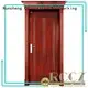 Runcheng Chuangzhan door interior wood doors with glass manufacturer for hotels 1