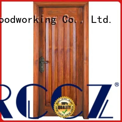 Runcheng Chuangzhan residential custom wood entry doors wholesale for hotels 1