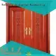 eco-friendly double door design in wood design supplier for villas 1