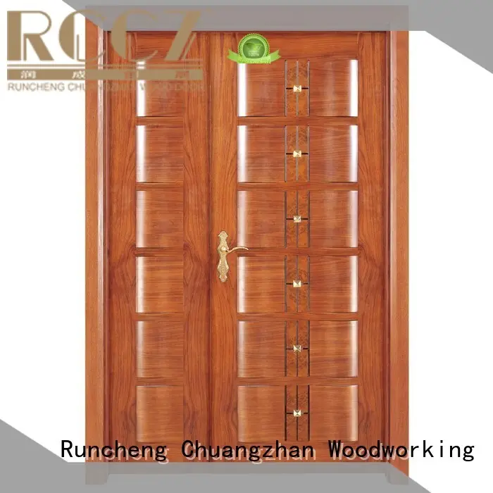 wooden double glazed doors wooden supplier for indoor 1