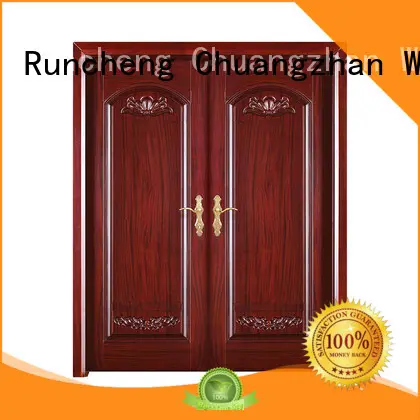 Runcheng Chuangzhan solid wood front doors Supply for indoor 1