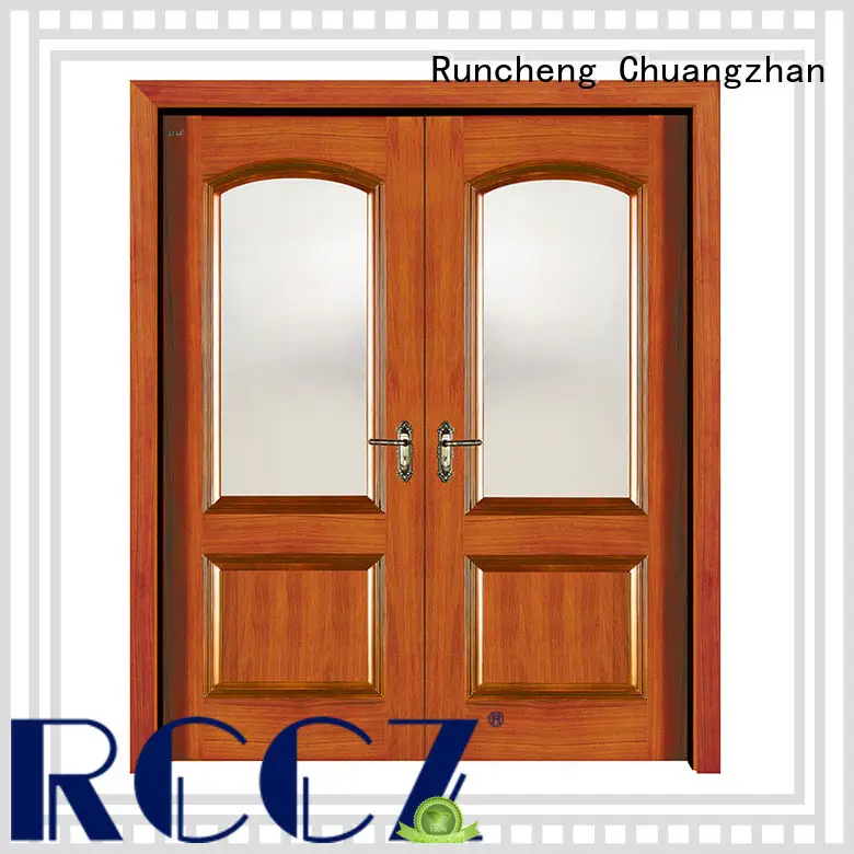Runcheng Chuangzhan glass exterior doors factory for hotels 1