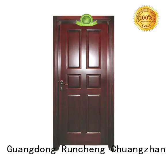 Runcheng Chuangzhan pure natural internal veneer doors for business for homes 1