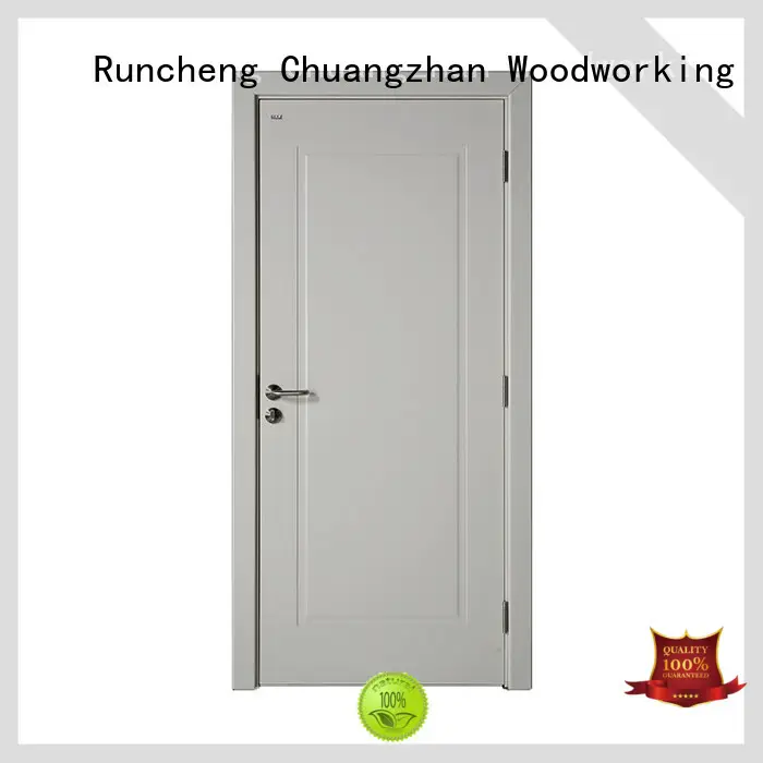 Runcheng Chuangzhan new wooden door design Suppliers for hotels 1