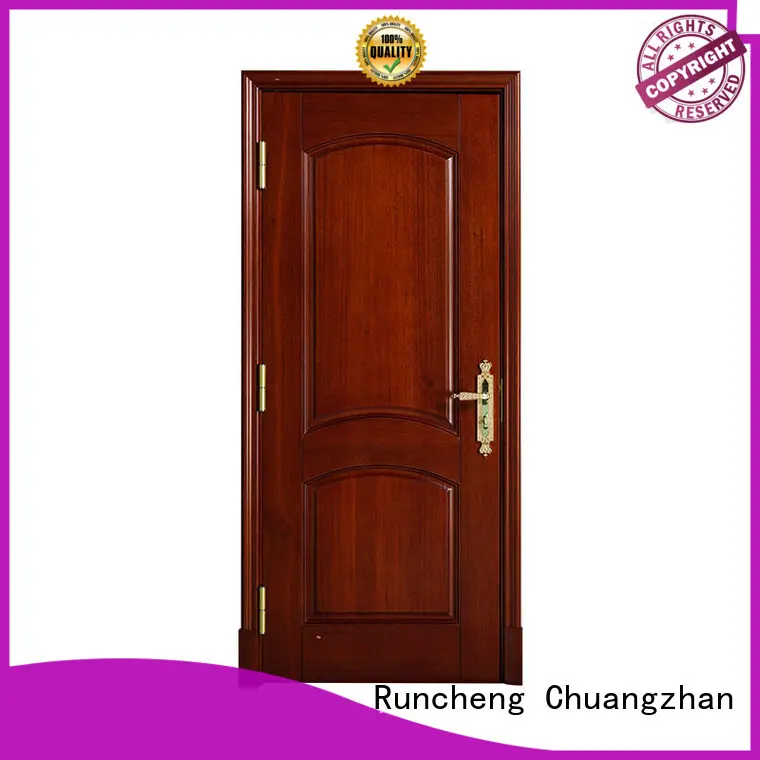 Runcheng Chuangzhan modern wood door Supply for villas 1