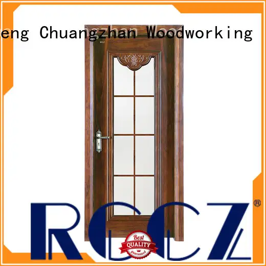 Runcheng Chuangzhan solid wood doors interior Suppliers for hotels 1