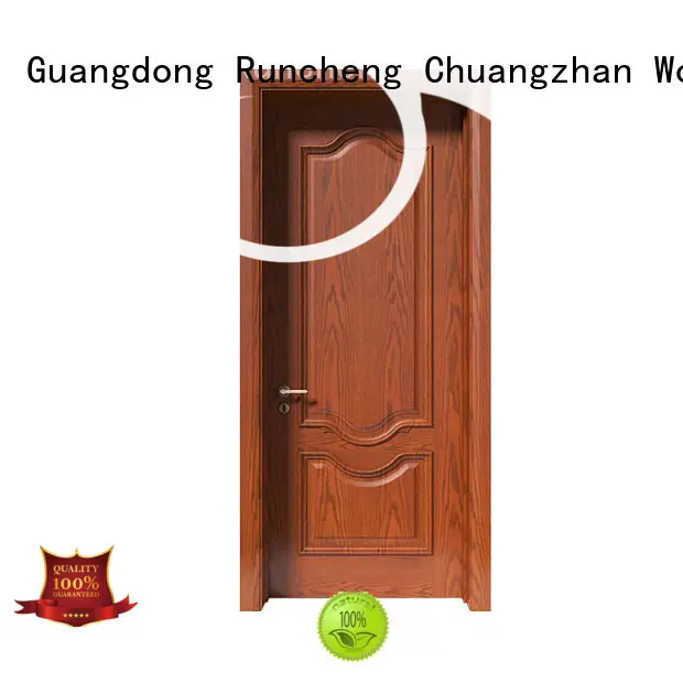 Runcheng Chuangzhan pure natural indoor solid wood doors factory for indoor 1
