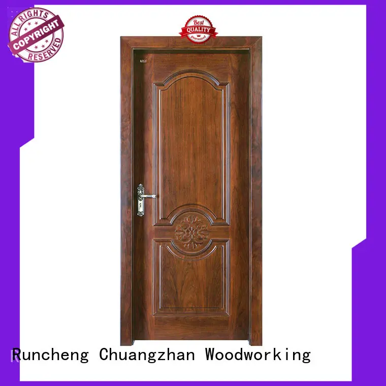 Runcheng Chuangzhan durable solid interior doors Suppliers for hotels 1