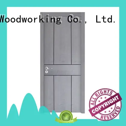 Runcheng Chuangzhan white internal wood door Supply for indoor 1