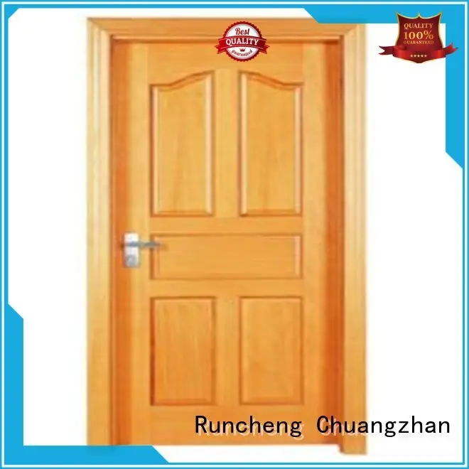 Runcheng Chuangzhan design wooden flush door design series for homes 1