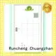Runcheng Chuangzhan exquisite flush wood door manufacturers series for homes 1