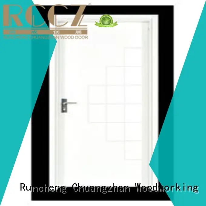 Runcheng Chuangzhan safe hardwood flush door manufacturer for indoor 1