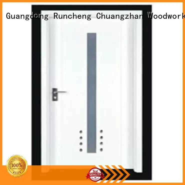 Runcheng Chuangzhan exquisite pine wood flush door manufacturer wholesale for offices 1