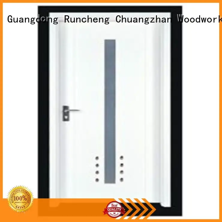 Runcheng Chuangzhan exquisite pine wood flush door manufacturer wholesale for offices 1