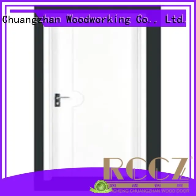Runcheng Chuangzhan design flush wood door manufacturers wholesale for villas 1