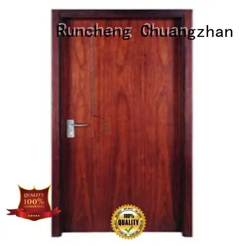 Runcheng Chuangzhan modern wooden flush door price supplier for offices1 1