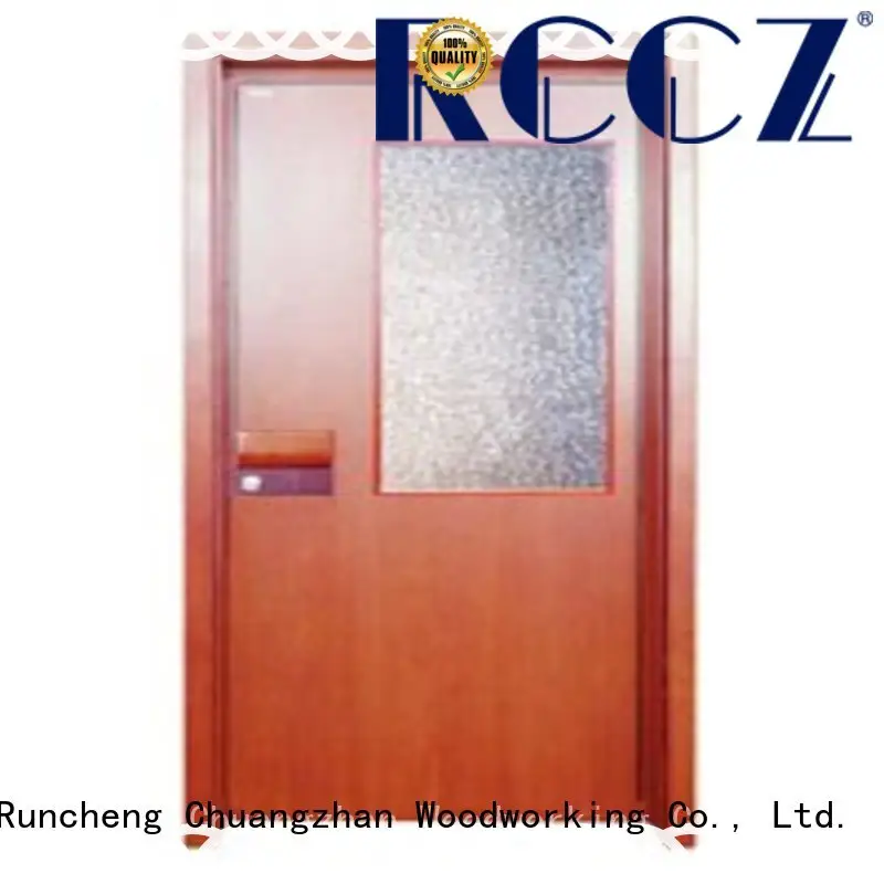Runcheng Chuangzhan modern wooden flush door supplier for indoor 1
