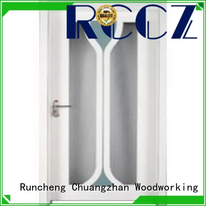 Runcheng Chuangzhan high-grade internal glazed double doors company for hotels 1