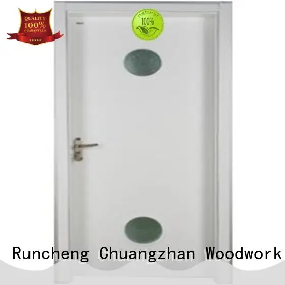 Runcheng Chuangzhan pure double glazed interior doors company for offices 1