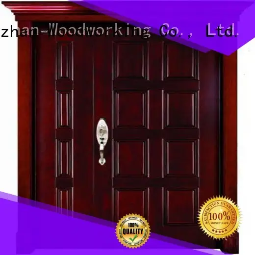 attractive solid wood double entry doors durability for business for villas 1