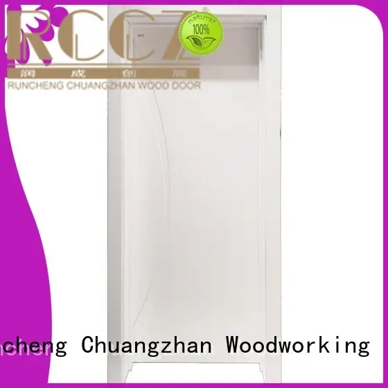 Runcheng Chuangzhan eco-friendly solid mdf interior doors manufacturers for offices 1