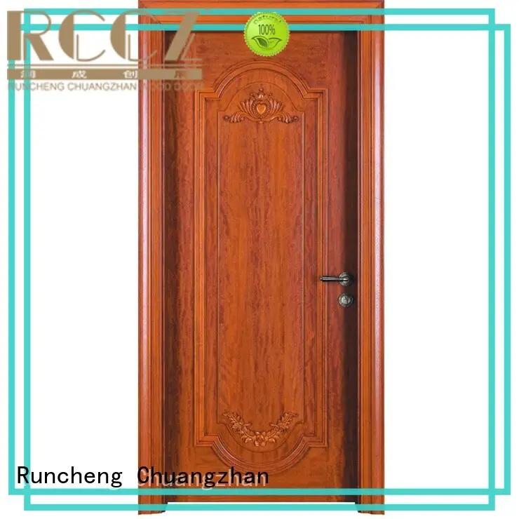 Custom wood composite door for business for indoor 1