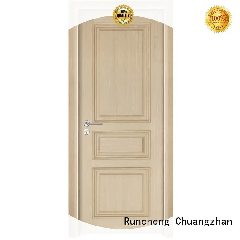 Runcheng Chuangzhan New solid composite wooden door supply for offices 1