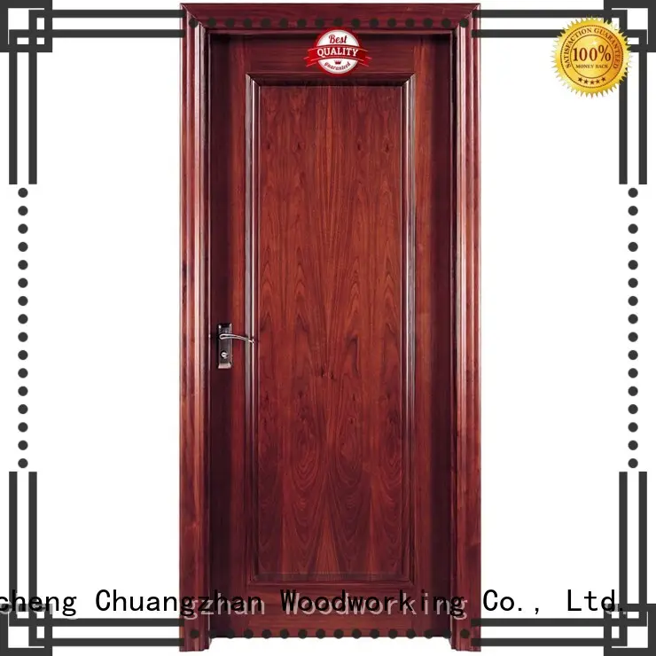 New solid composite wooden door veneer manufacturers for villas 1