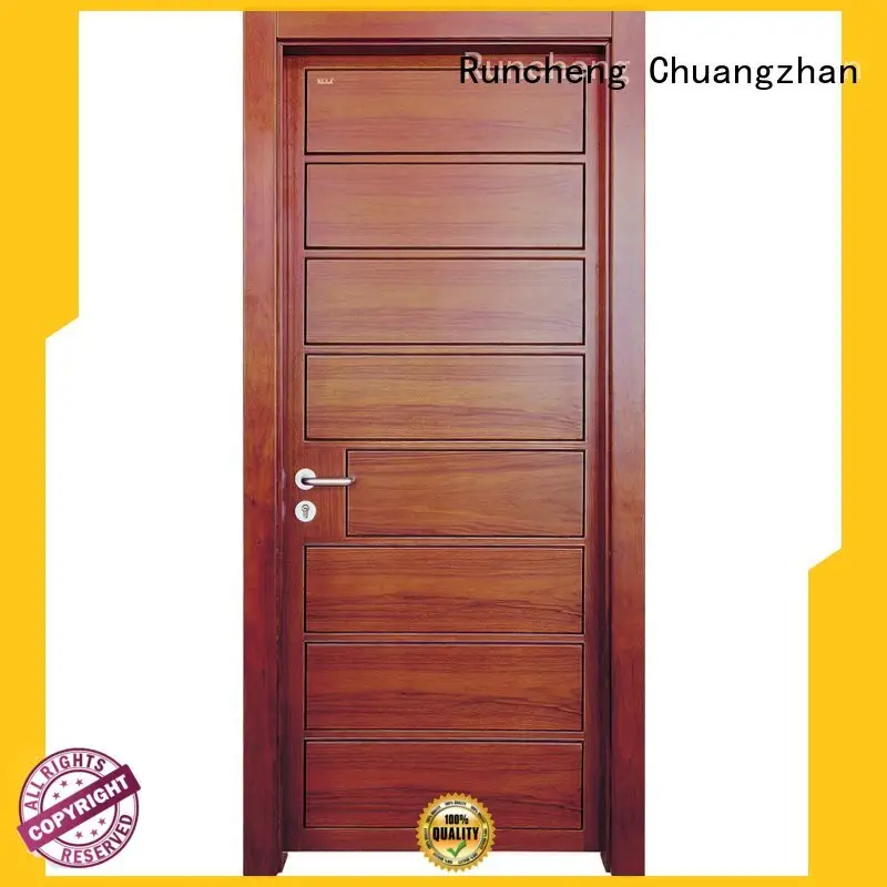 High-quality wood effect composite door design factory for homes 1