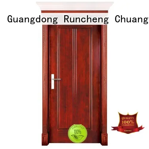 Runcheng Chuangzhan residential solid wood interior doors for business for villas 1