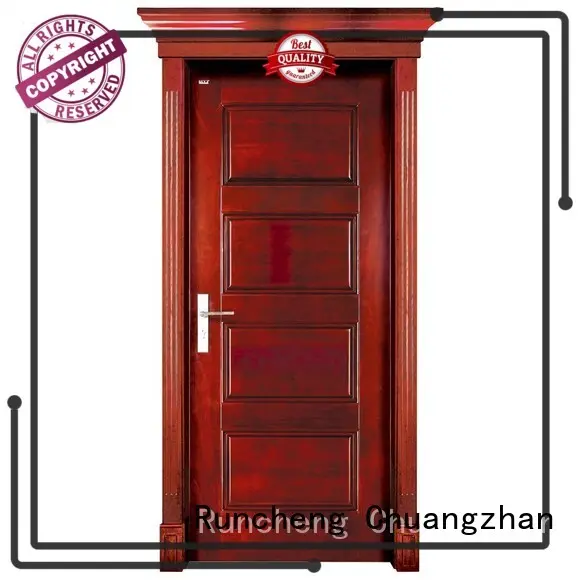 High-quality small wooden door wooden company for indoor 1