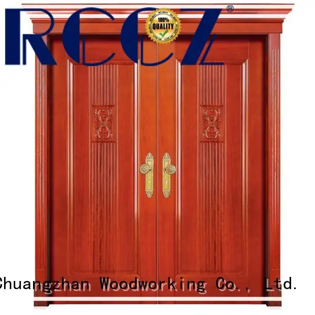 Best double entrance doors glass factory for villas 1